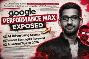 Google Performance Max Exposed - deep dive guide covering AI advertising secrets, insider strategies, and advanced Performance Max tips for 2026
