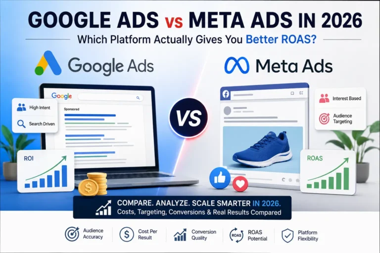 Google Ads vs Meta Ads 2026 comparison
