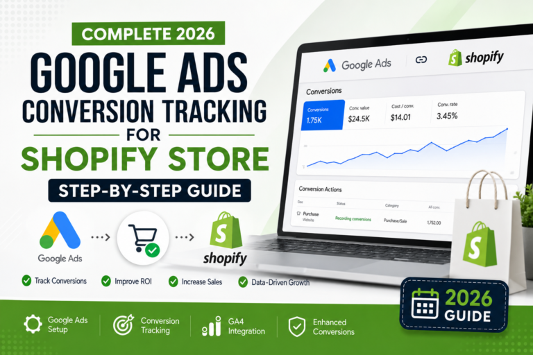 Google Ads Conversion Tracking Shopify